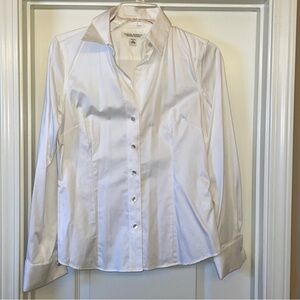 Banana Republic Classic White No Iron Shirt, 2